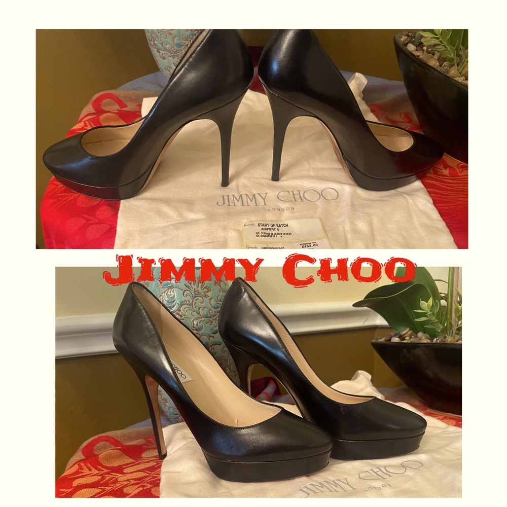 Jimmy Choo High Heel Platform Pumps